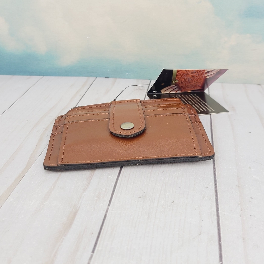 Patricia Nash Cassis RFID Card Case Veg Tan - Picture 6 of 9